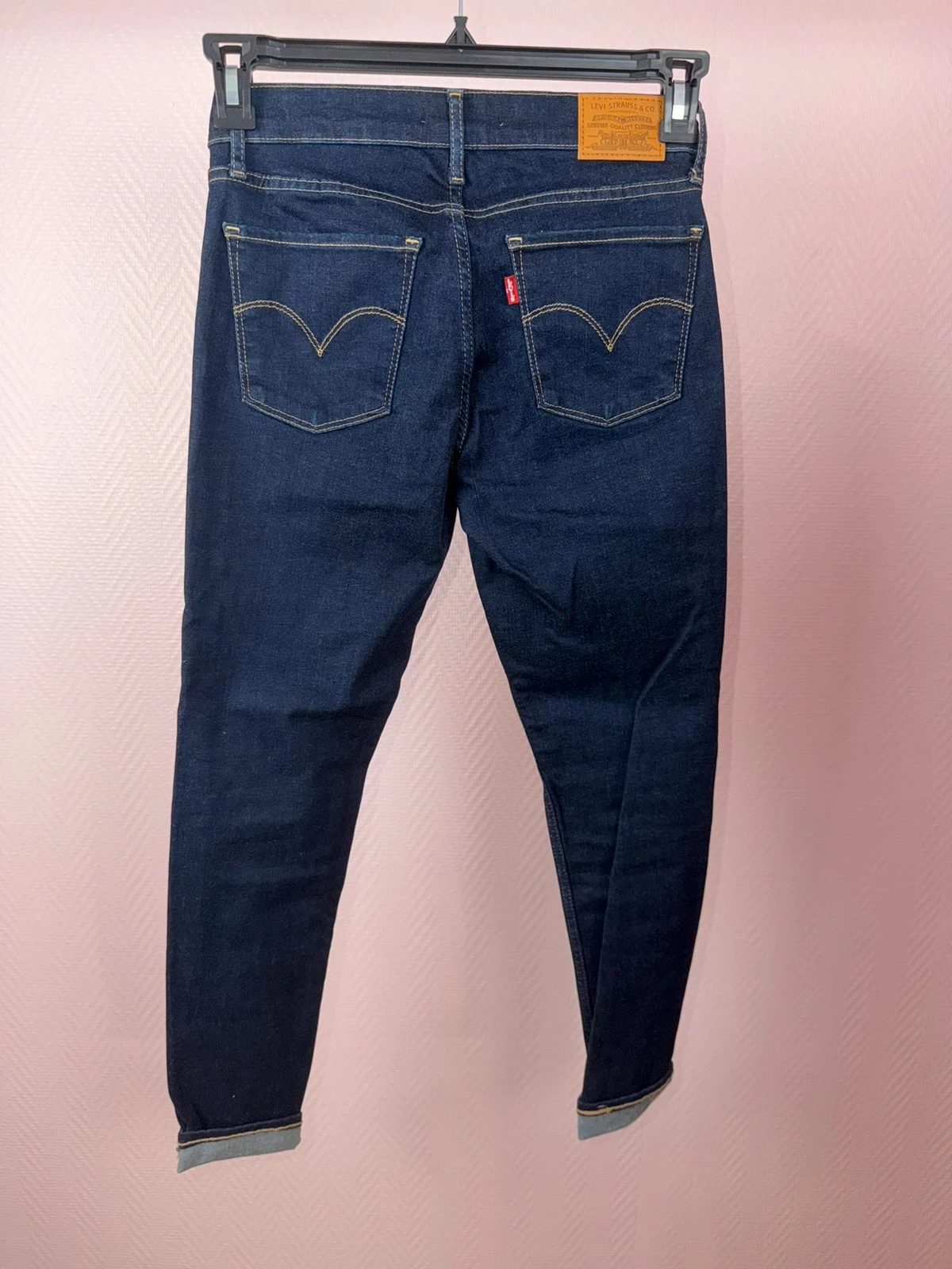 Jeans femme Levi's 710 super skinny taille 27 – photo 4
